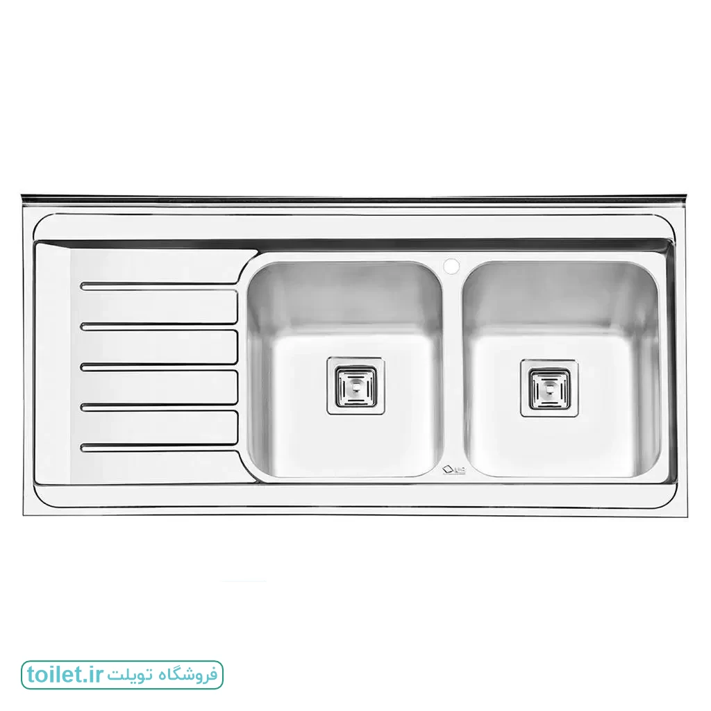 سینک ظرفشویی ایلیا استیل مدل 1060 استیل سینک ظرفشویی ایلیا استیل مدل 1060 استیل